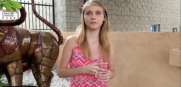  Petite teen Hannah Hays cheats on bf in public